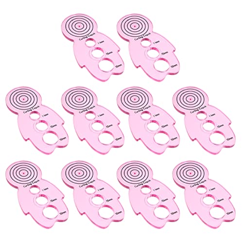 OSALADI 10 Stück Teiliges Papier Quilling Werkzeug Curling Tool für DIY Bastelprojekte Geeignet für Anfänger und Profis Ergonomisches Design Leicht und Tragbar von OSALADI