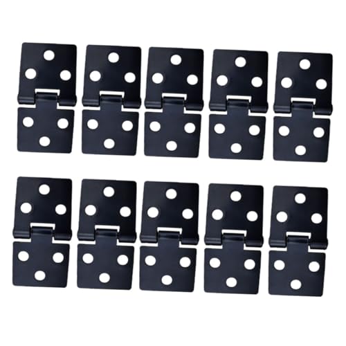 OSALADI 10 Stück Teiliges Robuste Tür Fensterscharniere aus Dickem Eisen Praktische Flache Scharniere für Schrank Küchentüren Geräuscharm und Langlebig für Möbel und DIY projekte von OSALADI