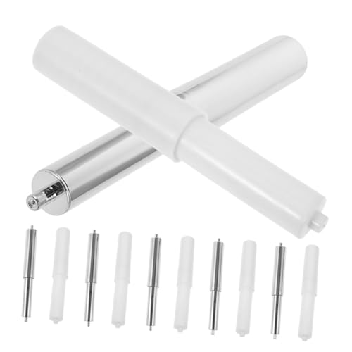 OSALADI 10 Stück Teiliges Teleskopischer Toilettenpapierhalter Ersatzrolle mit Federmechanismus Kunststoff Stabil und Langlebig für Bad Küche Sichere Papierhalterung Modernes Design OSALADI 10 Stück Teiliges Teleskopischer Toilettenpapierhalter Ersatzrolle mit Federmechanismus Kunststoff Stabil und Langlebig für Bad Küche Sichere Papierhalterung Modernes Design von OSALADI