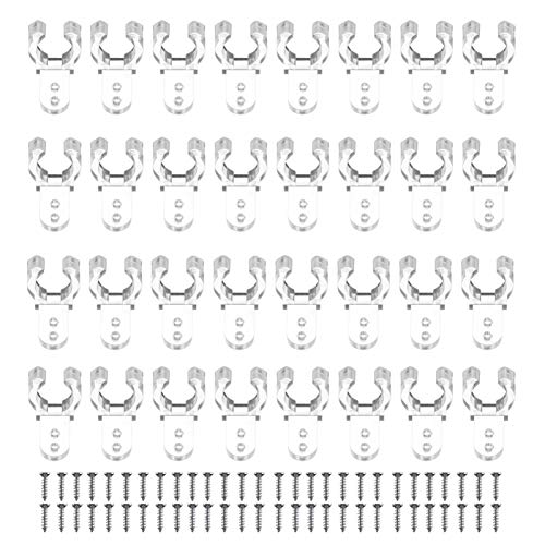 OSALADI 100 STÜCKE LED Lichtschlauch Clips Halter Kunststoff Montage Clips für Led Lichterkette mit 200 STÜCKE Schrauben OSALADI 100 STÜCKE LED Lichtschlauch Clips Halter Kunststoff Montage Clips für Led Lichterkette mit 200 STÜCKE Schrauben von OSALADI