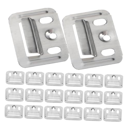 OSALADI 100 Stück Edelstahl Wandpaneel klammern Schnelle Montage Integrierte Wandpaneel clips für Holzfaserplatten Möbelbefestigung Befestigungselemente OSALADI 100 Stück Edelstahl Wandpaneel klammern Schnelle Montage Integrierte Wandpaneel clips für Holzfaserplatten Möbelbefestigung Befestigungselemente von OSALADI