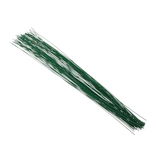 OSALADI 100 Stück Floral Draht Gauge Grüner Flexibler Blumendraht für Kunstblumenarrangements DIY Bastelmaterial und Bouquet Verpackung OSALADI 100 Stück Floral Draht Gauge Grüner Flexibler Blumendraht für Kunstblumenarrangements DIY Bastelmaterial und Bouquet Verpackung von OSALADI