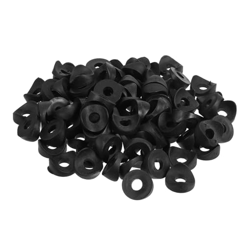 OSALADI 100 Stück Kunststoff Unterlegscheiben für Stuhlverbindungen Langlebig Flexibel Einsetzbar Leicht und Robust für Vielseitige Befestigungen Zuverlässiger Ersatz für von OSALADI