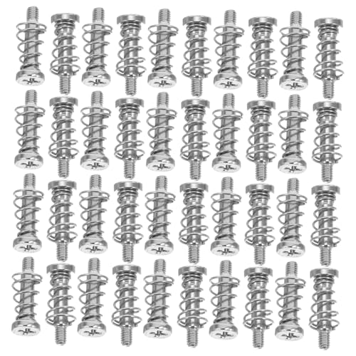 OSALADI 100 Stück Pc Lüfter Schrauben mit Feder Flachrundkopf Design Carbonstahl Heatsink Screws für Stabile Befestigung und Einfache Montage von Pc Cooling Fan Mounts und Elektronik OSALADI 100 Stück Pc Lüfter Schrauben mit Feder Flachrundkopf Design Carbonstahl Heatsink Screws für Stabile Befestigung und Einfache Montage von Pc Cooling Fan Mounts und Elektronik von OSALADI