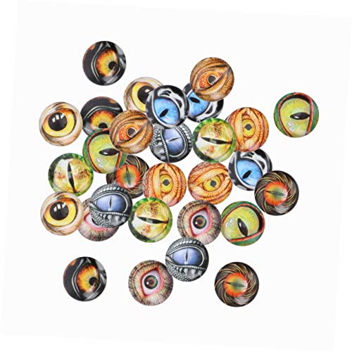 OSALADI 100 Stück Tieraugenglasaufkleber Simulierter Cabochon Glasfleck Kühlschrank-Patch Glaspatch-verzierung DIY Schmuck Versorgung Tierische Augenverzierung DIY-Patch- K5 Glas OSALADI 100 Stück Tieraugenglasaufkleber Simulierter Cabochon Glasfleck Kühlschrank-Patch Glaspatch-verzierung DIY Schmuck Versorgung Tierische Augenverzierung DIY-Patch- K5 Glas von OSALADI