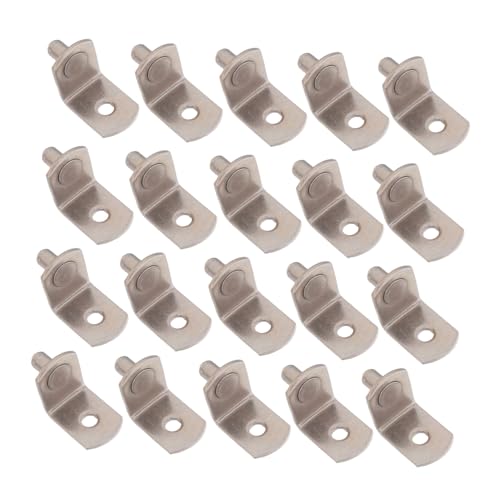 OSALADI 100 Stück Verdeckte Regalträger Glasregalhalterung für Küchenmöbel und Schränke Stabile Trägerclips für Holz Glasböden Vielseitige Halterung für Kleiderschränke und Bücherregale OSALADI 100 Stück Verdeckte Regalträger Glasregalhalterung für Küchenmöbel und Schränke Stabile Trägerclips für Holz Glasböden Vielseitige Halterung für Kleiderschränke und Bücherregale von OSALADI