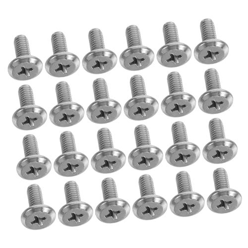 OSALADI 100 Stück Vernickelte Flachkopfschrauben Kreuzschlitz Möbelmontage Schrauben für Schränke und Schreibtische Robuste Flache Schrauben für Möbelbefestigung und Heimwerkerbedarf OSALADI 100 Stück Vernickelte Flachkopfschrauben Kreuzschlitz Möbelmontage Schrauben für Schränke und Schreibtische Robuste Flache Schrauben für Möbelbefestigung und Heimwerkerbedarf von OSALADI
