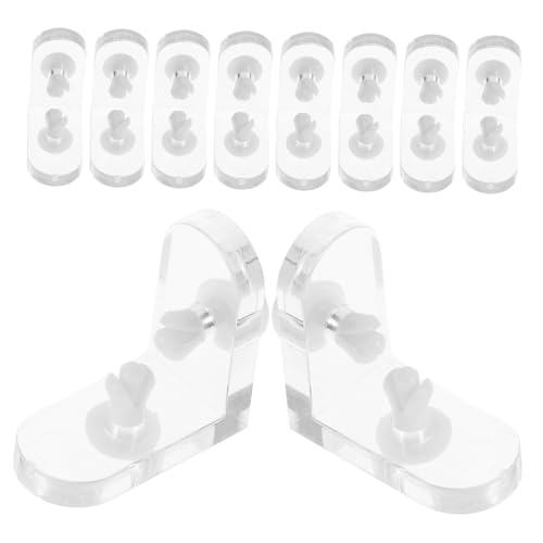 OSALADI 10Sätze Förmige Eckklammern Dekorative Eckhalterungen für Schmuck Uhren und Kosmetik Displays Hochtransparent und Robust für Ausstellungen und Präsentationen OSALADI 10Sätze Förmige Eckklammern Dekorative Eckhalterungen für Schmuck Uhren und Kosmetik Displays Hochtransparent und Robust für Ausstellungen und Präsentationen von OSALADI