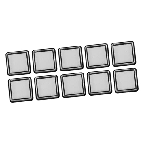 OSALADI Leere Stempelkissen 10 Stück Selbstgemacht Blanko Stempelkissen 3X3cm Nachfüllbar für Basteln Scrapbooking Kartenherstellung von OSALADI