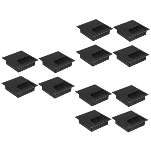 OSALADI 12stücke Kabelmanagement Box Für Schreibtisch Kabeldurchführung Mit Abdeckung Schwarz Zur Organisation Von Kabeln Im Büro Und Zuhause OSALADI 12stücke Kabelmanagement Box Für Schreibtisch Kabeldurchführung Mit Abdeckung Schwarz Zur Organisation Von Kabeln Im Büro Und Zuhause von OSALADI