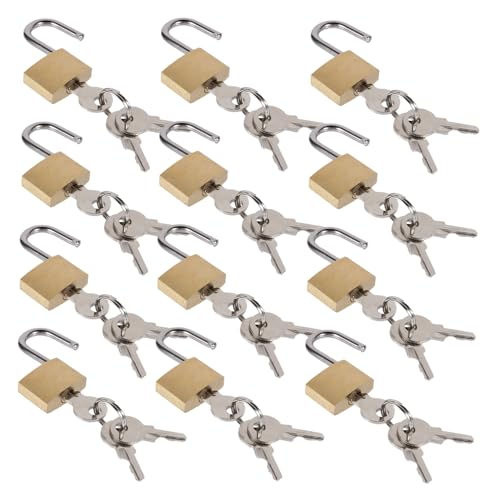 OSALADI 12 Stück Mini Vorhängeschloss Koffer Vorhängeschlösser Sicherheits Vorhängeschloss Schloss Für Rucksack Kleine Gepäckschlösser Kleine Schlösser OSALADI 12 Stück Mini Vorhängeschloss Koffer Vorhängeschlösser Sicherheits Vorhängeschloss Schloss Für Rucksack Kleine Gepäckschlösser Kleine Schlösser von OSALADI