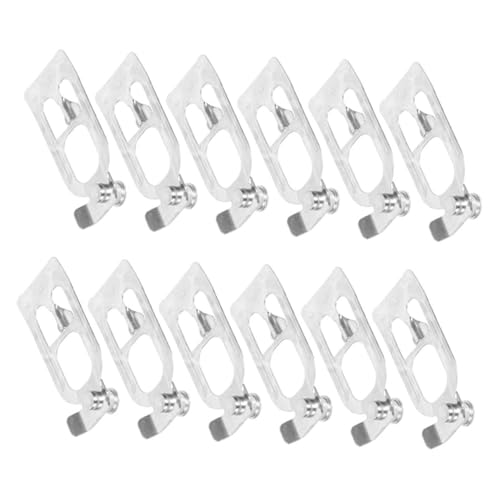 OSALADI 12 Stück Regalsicherheitsverkäufe Verbindungsstück für Palettenregale Palettenregal-Clips Dachträgerclip Balkenschrank Metall -Racking -Clip Kohlenstoffstahl 'verzinkt' Silber OSALADI 12 Stück Regalsicherheitsverkäufe Verbindungsstück für Palettenregale Palettenregal-Clips Dachträgerclip Balkenschrank Metall -Racking -Clip Kohlenstoffstahl 'verzinkt' Silber von OSALADI