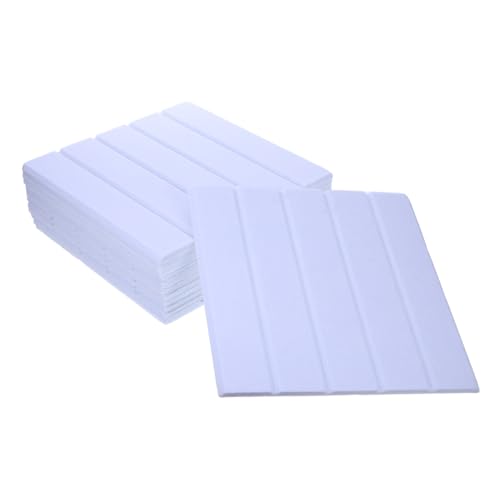 OSALADI 12 Stück Selbstklebende Schalldämmplatten Weiß Polyethylen Akustikpaneele Vertikal Streifen Schalldämpfung für Büro Studio Zuhause Schlafzimmer OSALADI 12 Stück Selbstklebende Schalldämmplatten Weiß Polyethylen Akustikpaneele Vertikal Streifen Schalldämpfung für Büro Studio Zuhause Schlafzimmer von OSALADI