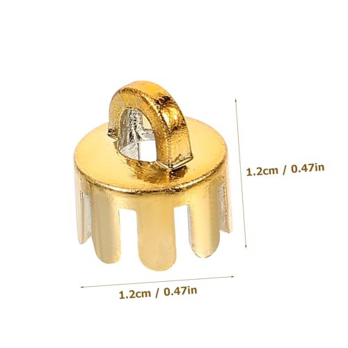 OSALADI 12 Stück Teiliges Weihnachtskugel Abdeckungen Langlebigem Goldfarben Stabile Aufhänger für DIY Christbaumschmuck Wiederverwendbar und Einfach Anzubringen OSALADI 12 Stück Teiliges Weihnachtskugel Abdeckungen Langlebigem Goldfarben Stabile Aufhänger für DIY Christbaumschmuck Wiederverwendbar und Einfach Anzubringen von OSALADI
