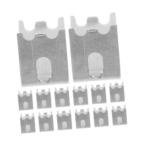 OSALADI 14 Stück Teiliges Kühlschrank Regalhalter aus Edelstahl Robuste Gefrierschrank Ablagenclips Langlebige Regalstützen für Sichere Kühlfachbefestigung für Heim Gewerbenutzung OSALADI 14 Stück Teiliges Kühlschrank Regalhalter aus Edelstahl Robuste Gefrierschrank Ablagenclips Langlebige Regalstützen für Sichere Kühlfachbefestigung für Heim Gewerbenutzung von OSALADI