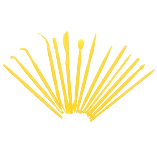 OSALADI 14stücke Werkzeug Set Für Modellierton Mit Lufttrocknende Tonglasur Und Werkzeug Zum Tonmodellieren Für Tonskulpturen Und Manuellen DIY OSALADI 14stücke Werkzeug Set Für Modellierton Mit Lufttrocknende Tonglasur Und Werkzeug Zum Tonmodellieren Für Tonskulpturen Und Manuellen DIY von OSALADI