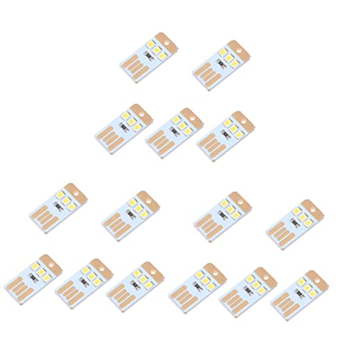 OSALADI 15 STK Led-lampen Mini-led-licht Mini-led-Lampe Led-schlüsselbundlampe Mini-USB-led-licht Modul Warmweiß OSALADI 15 STK Led-lampen Mini-led-licht Mini-led-Lampe Led-schlüsselbundlampe Mini-USB-led-licht Modul Warmweiß von OSALADI