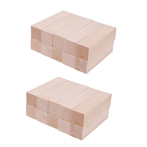 OSALADI 15 Stück Teiliges Unlackierte Holzblocks zum Gravieren und Basteln Diy Handwerksmaterialien Natürlichem Holz für Kreative Projekte und Malerei OSALADI 15 Stück Teiliges Unlackierte Holzblocks zum Gravieren und Basteln Diy Handwerksmaterialien Natürlichem Holz für Kreative Projekte und Malerei von OSALADI