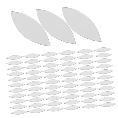 OSALADI 150 Stück Petal Shape Mini Spiegel Selbstklebend für Bastelprojekte und DIY Dekoration Vielseitig Einsetzbar Elegantes Design für Kreativen Ausdruck OSALADI 150 Stück Petal Shape Mini Spiegel Selbstklebend für Bastelprojekte und DIY Dekoration Vielseitig Einsetzbar Elegantes Design für Kreativen Ausdruck von OSALADI