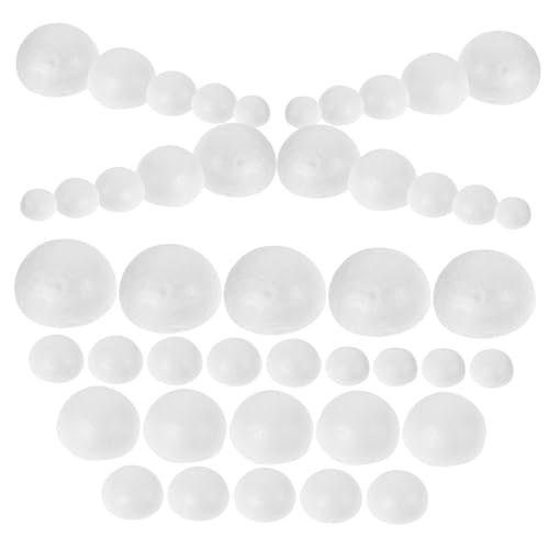 OSALADI 150stücke Unbemalte Schaumstoffbälle Halbkreisförmige Bastelmaterialien Für Junge Mädchen DIY Dekorationen Für Kreative Projekte Für Schulprojekte Und Bastelarbeiten OSALADI 150stücke Unbemalte Schaumstoffbälle Halbkreisförmige Bastelmaterialien Für Junge Mädchen DIY Dekorationen Für Kreative Projekte Für Schulprojekte Und Bastelarbeiten von OSALADI