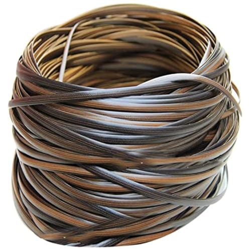 OSALADI 1rolle Roll Kunststoff Weidengeflecht Imitation Rattan Stuhl Zubehör Reparaturmaterial Für Gartenmöbel Langlebig Und Farbecht Für Kreative Projekte Und Möbelrenovierung von OSALADI