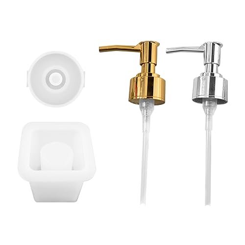 OSALADI 1Satz DIY Silikonform für Flasche Quadratische Subverpackungs Flasche Wiederverwendbar Leicht zu Reinigen für Bastelprojekte von OSALADI