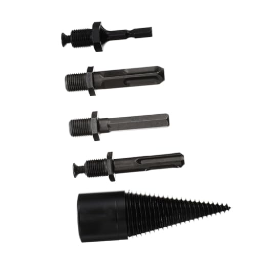 OSALADI 1Satz Teiliges Kegelbohrer für Hochtemperaturbeständiger Holzspalter mit Skid Groove Design für Effizientes Arbeiten OSALADI 1Satz Teiliges Kegelbohrer für Hochtemperaturbeständiger Holzspalter mit Skid Groove Design für Effizientes Arbeiten von OSALADI