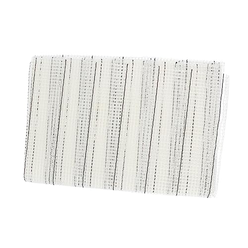 OSALADI 1Stück Hook Mesh für DIY Projekte Rutschfestes zum Teppichmachen Vielseitig Einsetzbar für Wandteppiche Kissenbezüge und Handwerksprojekte Leicht Zuschneidbar von OSALADI
