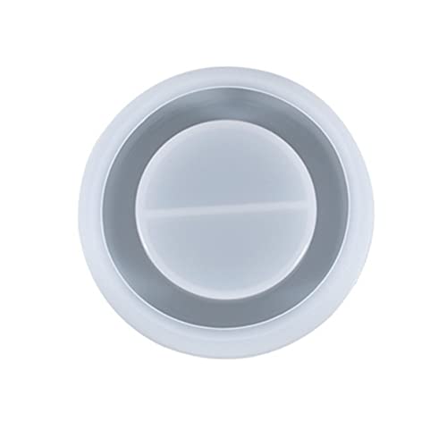 OSALADI 1Stück Silikonform für Kerzenständer Ovales Design DIY Bastelform für Schmuck Dekoration Wiederverwendbar Langlebig Einfaches Entformen von OSALADI