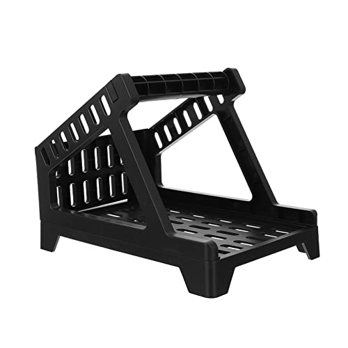 OSALADI Kunststoff Etikettenhalter für Desktop Drucker Stabiler Rollenhalter für Thermodrucker Etiketten Einfach zu Montieren Kompatibel mit Versandetiketten für Büro und Lager von OSALADI