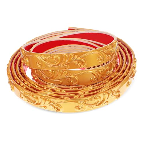 OSALADI 1rolle Selbstklebende Flexible Zierleisten Dekorative Wandverkleidung Für Spiegelrahmen Deckenleisten Und Heimdekoration Einfache Anwendung Für Vielseitige Gestaltung von OSALADI