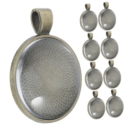 OSALADI 1satz Tablett Charms Mit Basis Für Schmuck Runde Leere Lünette Pendants Vielseitig Einsetzbar Für Armbänder Fotokunst Handwerk OSALADI 1satz Tablett Charms Mit Basis Für Schmuck Runde Leere Lünette Pendants Vielseitig Einsetzbar Für Armbänder Fotokunst Handwerk von OSALADI