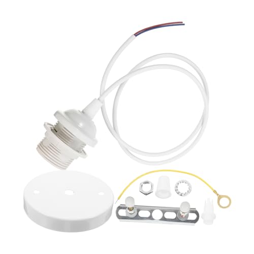 OSALADI 1satz Vintage Pendelleuchte Kit Mit Kabel Einstellbare Lampenfassung Für -deckenleuchten Geeignet Für Und Esszimmer Einfache Installation von OSALADI