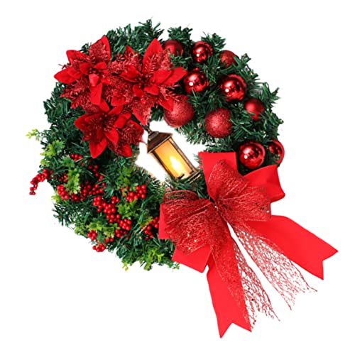 OSALADI 1stk Girlande Leuchtet Weihnachtskiefernkranz Beleuchteter Weihnachtskranz Christbaumkranz Weihnachtlicher Led-Kranz Weihnachtskranz Leuchten Künstliche Tür Hängt Plastik Haustür OSALADI 1stk Girlande Leuchtet Weihnachtskiefernkranz Beleuchteter Weihnachtskranz Christbaumkranz Weihnachtlicher Led-Kranz Weihnachtskranz Leuchten Künstliche Tür Hängt Plastik Haustür von OSALADI