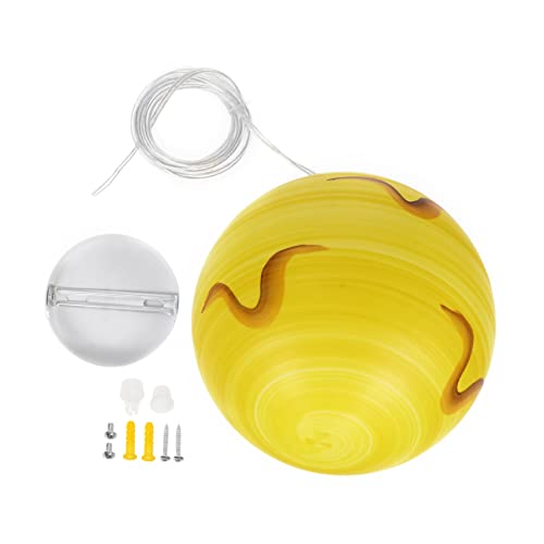 OSALADI Deckenleuchte Für Den Innenbereich Deckenleuchte Mit Planetenmotiv Kreatives Design Für Schlafzimmer von OSALADI