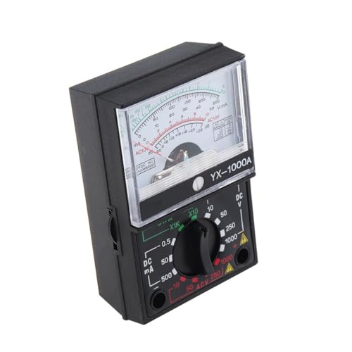 OSALADI Elektrischer Tester Messgerät Elektriker Verwenden Sie Spannung Hochpräzises Digitalmultimeter Auto-ranging Multimeter Voltmeter Schwarz OSALADI Elektrischer Tester Messgerät Elektriker Verwenden Sie Spannung Hochpräzises Digitalmultimeter Auto-ranging Multimeter Voltmeter Schwarz von OSALADI