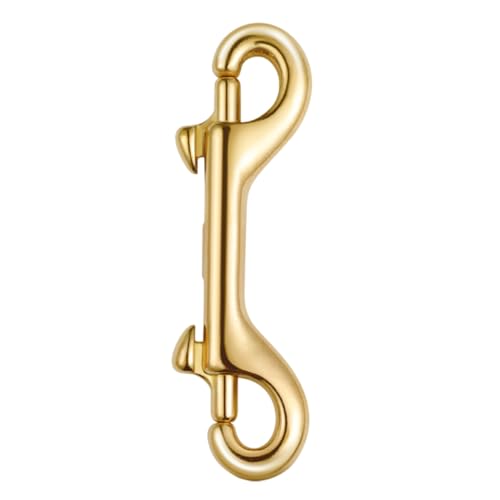 OSALADI Doppelseitiger Karabinerhaken Aus Messing Für Schlüsselhalter Und Zelte Doppelte Clips Mit Bügel Einsetzbar Für DIY-projekte OSALADI Doppelseitiger Karabinerhaken Aus Messing Für Schlüsselhalter Und Zelte Doppelte Clips Mit Bügel Einsetzbar Für DIY-projekte von OSALADI