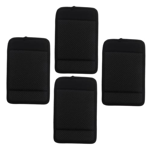 OSALADI 2 Paar Rollstuhlzubehör Aus Gummi Armlehnenschutz Aus Polyester Armpolster Für Rollstühle Kissen Für Rollstühle Schwarz von OSALADI