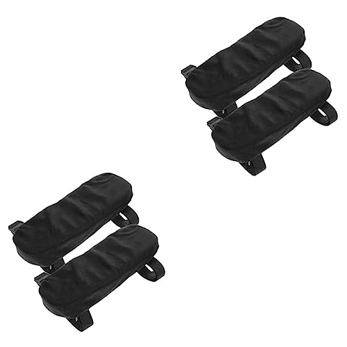 OSALADI 2 Paar Stuhl Armpolster Stuhl Armlehnenkissen Memory Foam Bürostuhl Armlehnenpolster Unterstützt Ellbogen Gepolsterte Armlehne Stühle Armlehnen Sessel Schreibtischstuhl von OSALADI