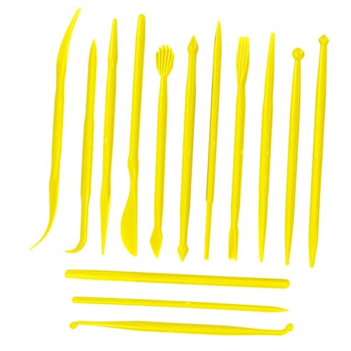 OSALADI 2 Polymer Ton Schnitzstifte Tonperlen Set Perlen Modellier Tonpfannen Sets Polymer Ton Ausstecher Kuchenwerkzeuge Töpfergriff Herstellungswerkzeug Glasur Modellier von OSALADI