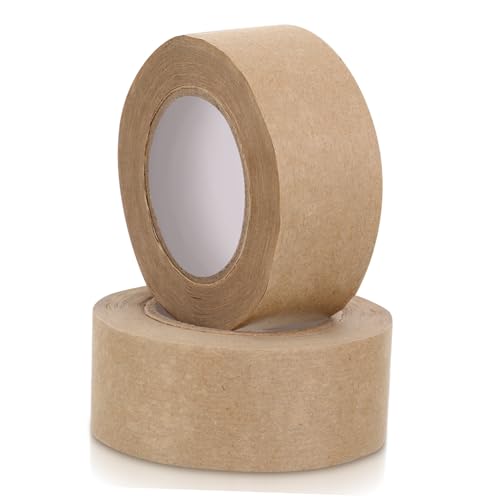 OSALADI 2 Rollen Feuchtklebendes Wasseraktiviertes Klebeband Säurefrei Bilderrahmen Klebeband Für Aquarellpapier Und Kunstwerke Zum Schutz Und Rahmen OSALADI 2 Rollen Feuchtklebendes Wasseraktiviertes Klebeband Säurefrei Bilderrahmen Klebeband Für Aquarellpapier Und Kunstwerke Zum Schutz Und Rahmen von OSALADI