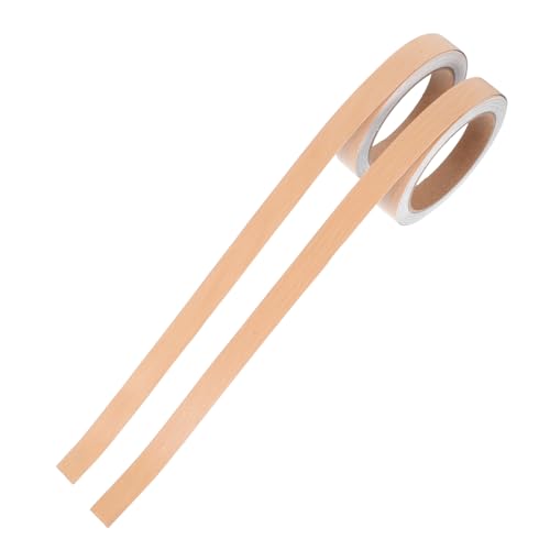 OSALADI 2 Rollen Holz Kantenband Selbstklebend mit Holzmaserung Stark Haftend für Möbelreparatur Kantenschutz und DIY Heimverschönerung Geeignet für Schränke Regale und Holzoberflächen OSALADI 2 Rollen Holz Kantenband Selbstklebend mit Holzmaserung Stark Haftend für Möbelreparatur Kantenschutz und DIY Heimverschönerung Geeignet für Schränke Regale und Holzoberflächen von OSALADI