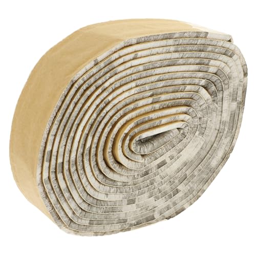 OSALADI 2 Rollen Selbstklebende Schaumstoff Zierleiste Eckverkleidung Wanddekor Schutzleiste für Wohnzimmer Küche Bad Langlebig und Einfach Anzubringen von OSALADI