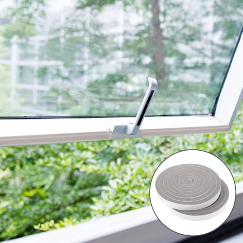 OSALADI 2 Rollen Selbstklebender Dichtungsstreifen für Tür Fensterrahmen Schalldämmender Flexibler Moosgummi dichtungsband Je Einsetzbar für Kunststofffenster OSALADI 2 Rollen Selbstklebender Dichtungsstreifen für Tür Fensterrahmen Schalldämmender Flexibler Moosgummi dichtungsband Je Einsetzbar für Kunststofffenster von OSALADI