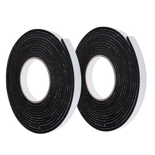 OSALADI 2 Rollen Selbstklebendes Schallschutz schaumband Flexible Dämmung Dichtungsband für Fenster Türen Auto Isolierung Abdichtendes Klebeband OSALADI 2 Rollen Selbstklebendes Schallschutz schaumband Flexible Dämmung Dichtungsband für Fenster Türen Auto Isolierung Abdichtendes Klebeband von OSALADI