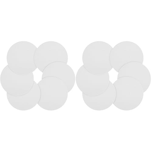 OSALADI 12 Stück Downlight-Lampenschirme, Lichtdiffusor für Deckenleuchten, Lichtschutz, Deckenlampenabdeckungen, Ersatz für Badezimmer von OSALADI
