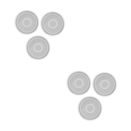 OSALADI 2 Sätze Diy Runde Silikonform Für Untersetzer Gießformen Hochwertigem Silikon Für Getränkeuntersetzer Und Kreative Bastelprojekte 3 Stücke * 2 OSALADI 2 Sätze Diy Runde Silikonform Für Untersetzer Gießformen Hochwertigem Silikon Für Getränkeuntersetzer Und Kreative Bastelprojekte 3 Stücke * 2 von OSALADI