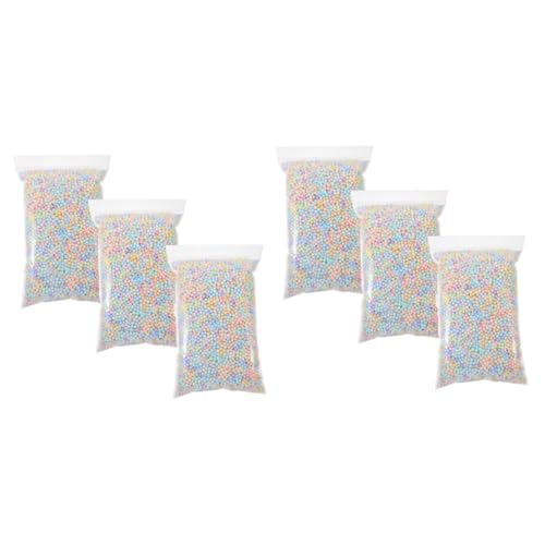 OSALADI 2 Sätze Schaumkugel Dekoration Künstlich Gefälscht Füllung Vase Softbälle Für Größe Mini-schaumstoffbälle Zum Basteln Hoch Pastell Pads Klein Kissen Bunt 3 Packungen * 2 von OSALADI