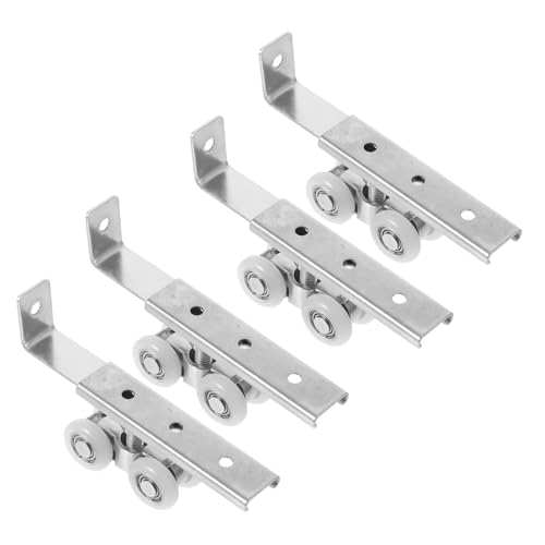 OSALADI 2 Sätze Schiebetür Edelstahl Schwere Hängeräder Geräuschdämpfende Langlebige Schiebetür Küchen Kleiderschrank Glas schiebetüren Wartungsfreie Gleitschienenräder OSALADI 2 Sätze Schiebetür Edelstahl Schwere Hängeräder Geräuschdämpfende Langlebige Schiebetür Küchen Kleiderschrank Glas schiebetüren Wartungsfreie Gleitschienenräder von OSALADI