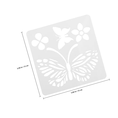 OSALADI 2 Sätze Schmetterling Bastelvorlagen Malvorlagen aus Flexiblem Wiederverwendbar Vielseitig für Wand DIY Basteln Sichere Kanten Leicht zu Reinigen Langlebige Malschablonen OSALADI 2 Sätze Schmetterling Bastelvorlagen Malvorlagen aus Flexiblem Wiederverwendbar Vielseitig für Wand DIY Basteln Sichere Kanten Leicht zu Reinigen Langlebige Malschablonen von OSALADI